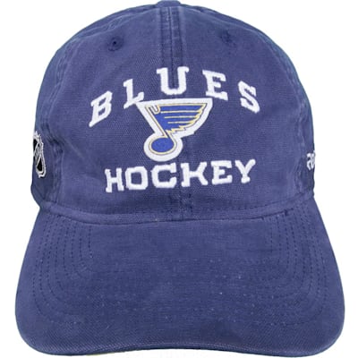 Reebok St. Louis Blues Locker Room Slouch Adjustable Hat Pure