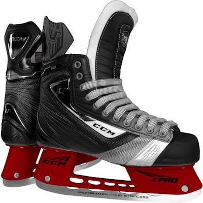 Details about   New CCM U+10 Ice Hockey Skates Junior size 1 regular D width kid skate black/red 