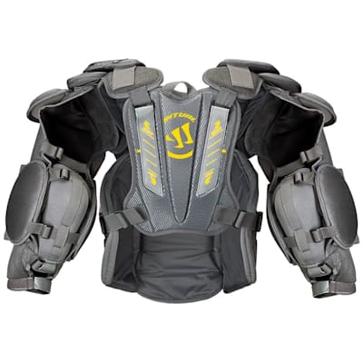 Back View (Warrior Ritual Goalie Chest and Arms - Senior)