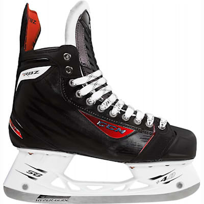 New CCM RBZ 60 ice hockey skates junior size 2.5 D black regular width skate jr 
