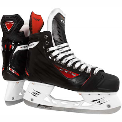 New CCM RBZ 100 Ice Hockey Skates Senior size 9 width EE mens skate black/red 