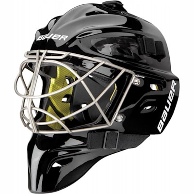 Black (Bauer Concept C1 Non-Certified Goalie Mask - Senior)