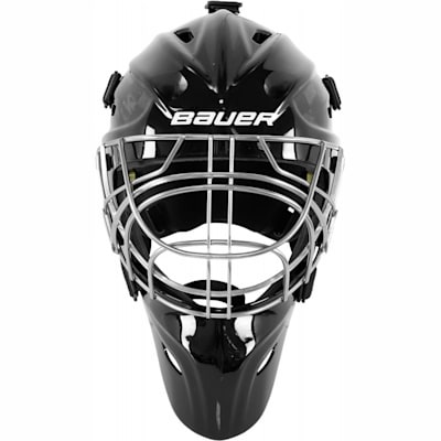 Black (Bauer Concept C1 Certified Cat Eye Goalie Mask - Senior)
