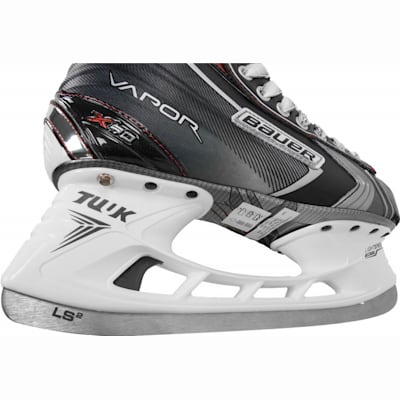 Tuuk LS2 Stainless Steel Runner Provides Speed (Bauer Vapor X90 Ice Skates - Junior)