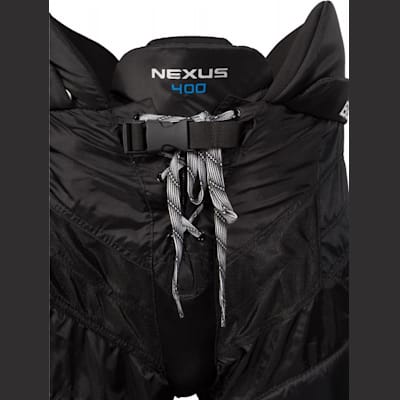 Bauer Nexus Youth Medium Black Hockey Pants Flyers Stripe Adjustable Inseam