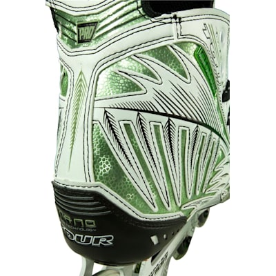Custom Surlon Structural Support Throughout Skate (Tour White Fish Bonelite Pro Inline Skates - Senior)