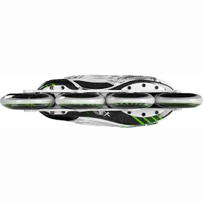 Labeda Addiction Wheels (Tour White Fish Bonelite Pro Inline Skates - Senior)