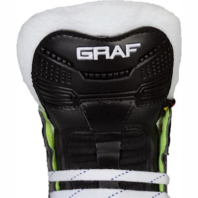 Graf Logo On Top Of Tongue (Graf 9035 75 Flex Ice Skates - Senior)