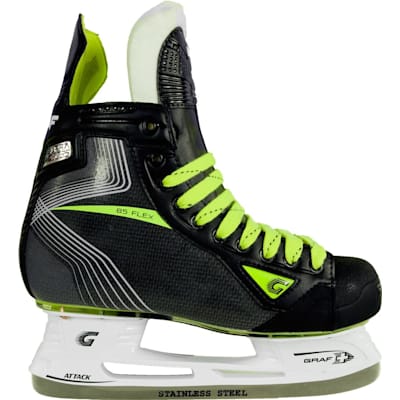 Patins De Gardien De But Hockey Sur Glace Graf G4500 Supra, Junior Taille 3.5, Neufs Sans Boîte