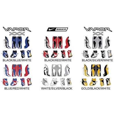 Vapor XX Pattern (Bauer Vapor XX Goalie Blocker '07 Model - Senior)