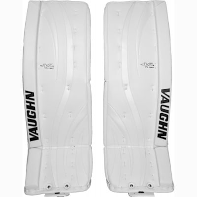 White/White/White (Vaughn Ventus LT80 Goalie Leg Pads - Senior)