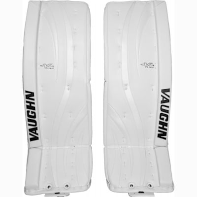 White/White/White (Vaughn Ventus LT60 Goalie Leg Pads - Junior)