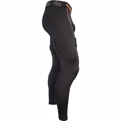 Bauer Essential Compression Senior Jock Pants w/ Velcro Tabs