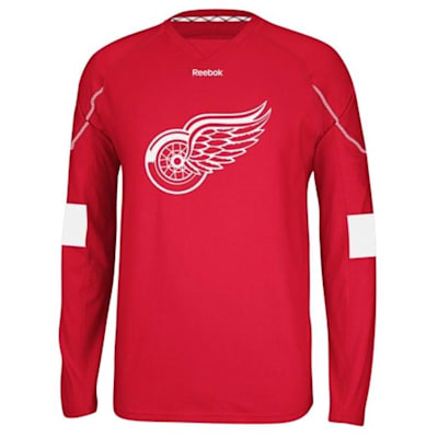 Mens red wings jersey 2025
