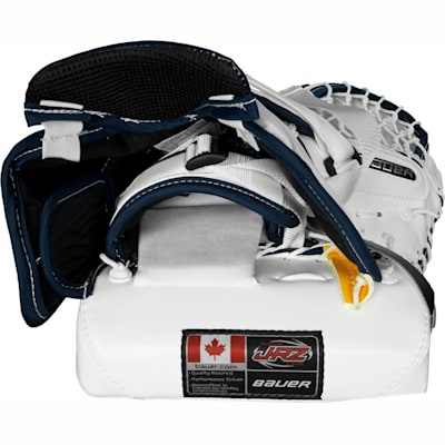 Two-Piece Cuff Design (Bauer Reactor 6000 Vintage Design Goalie Catch Glove - Senior)