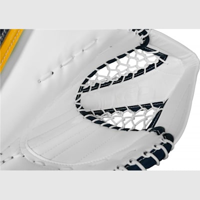Single T Webbing (Bauer Reactor 6000 Vintage Design Goalie Catch Glove - Senior)