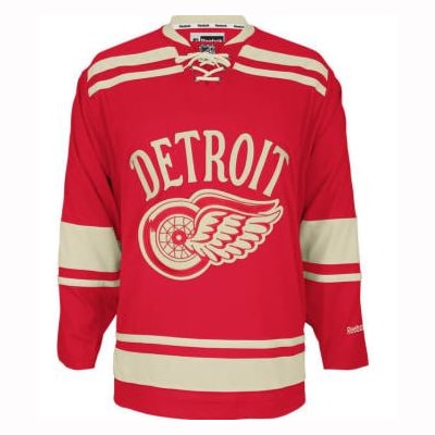 Personalized Custom Detroit Red Wings Reebok 2014 Winter Classic