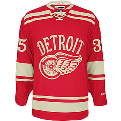 Detroit Red Wings Womens Reebok Premier Home Jersey