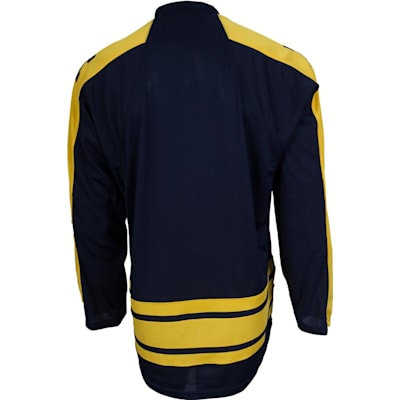 Back View (Reebok Michigan Hockey Jersey - Mens)