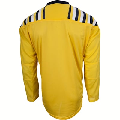 Back View (Reebok Michigan Hockey Jersey - Mens)