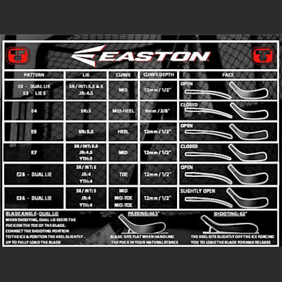 Easton V9E Composite Stick - Senior