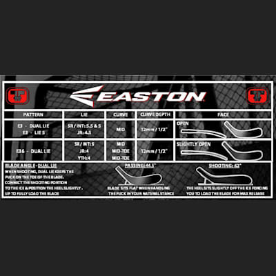 easton v5e hockey stick
