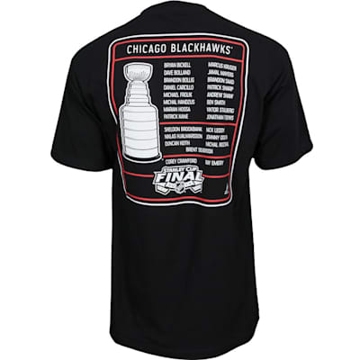 Reebok 2013 Stanley Cup Champion Chicago Blackhawks Tee Shirt - Mens