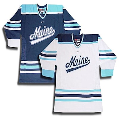 Custom Maine Black Bears Hockey Jerseys