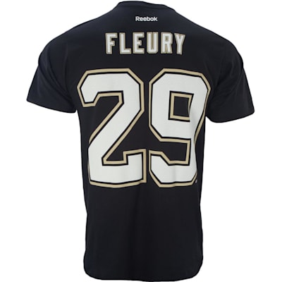 Reebok Pittsburgh Penguins Marc-Andre Fleury Jersey Tee Shirt - Youth