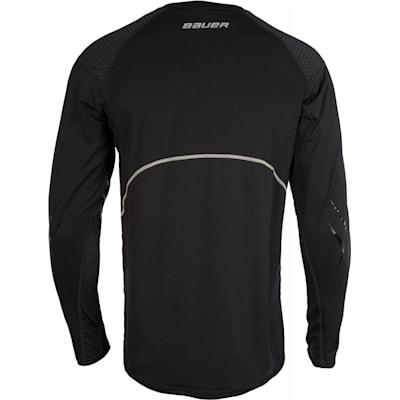 Back (Bauer Premium Grip Crew Long Sleeve Shirt - Adult)