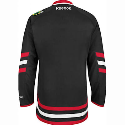 Stadium Adult Hockey Jersey - White/Black/Gray