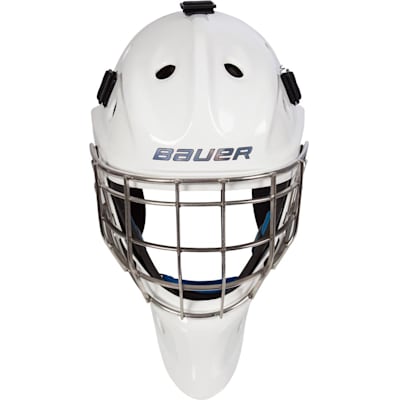 Front (Bauer NME 8 Certified Straight Bar Goalie Mask - Senior)