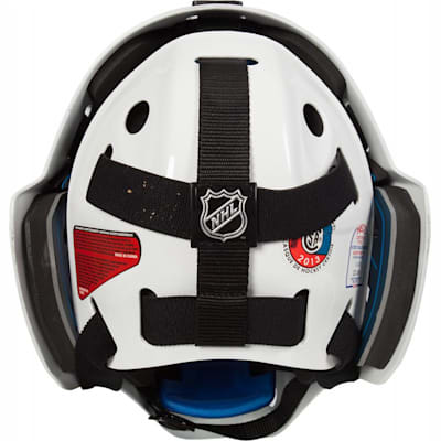 Back (Bauer NME 8 Certified Straight Bar Goalie Mask - Senior)