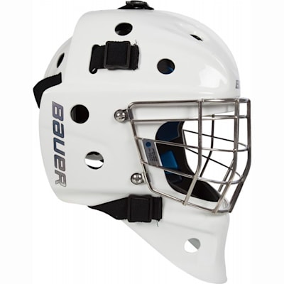 Side (Bauer NME 8 Certified Straight Bar Goalie Mask - Senior)
