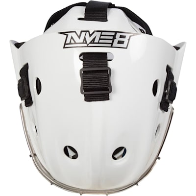 Top (Bauer NME 8 Certified Straight Bar Goalie Mask - Senior)