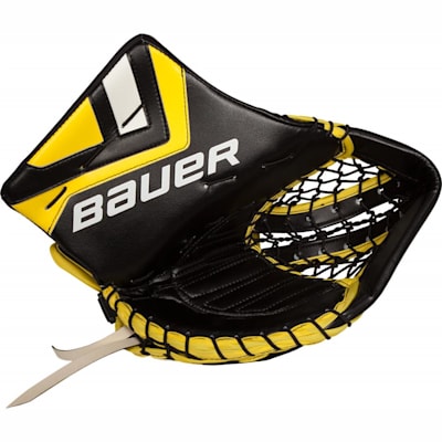 Bauer Supreme TotalOne NXG Goalie Catch Glove Senior Pure