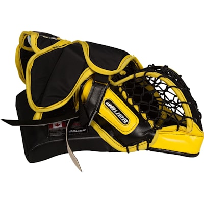 Bauer Supreme TotalOne NXG Goalie Catch Glove Senior Pure Hockey Equipment