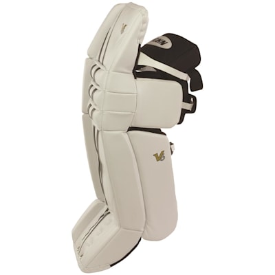 Vaughn 1000 Velocity 6 Goalie Leg Pads - Inside (Vaughn 1000 Velocity 6 Goalie Leg Pads - Senior)