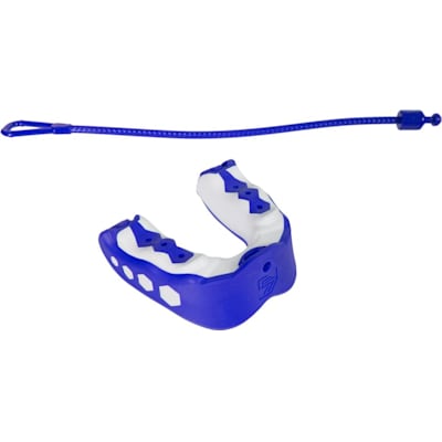 Blue Raspberry (Shock Doctor Gel Max Flavor Fusion Convertible Mouth Guard - Junior)