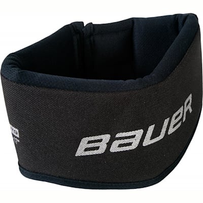 Bauer Hockey Neck Throat Guard N7, Red, (L-XL) 13.5-17 inches