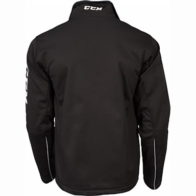 CCM Team Softshell Full Zip Jacket Mens Pure Hockey Equipment