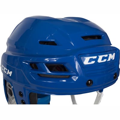 Zoomed Front View (CCM Resistance 300 Hockey Helmet)