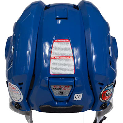 Back View (CCM Resistance 300 Hockey Helmet)
