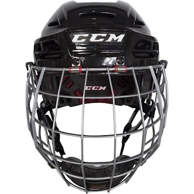 Front View (CCM Resistance 300 Hockey Helmet Combo)