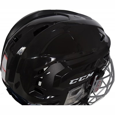 Closeup Of Side (CCM Resistance 300 Hockey Helmet Combo)