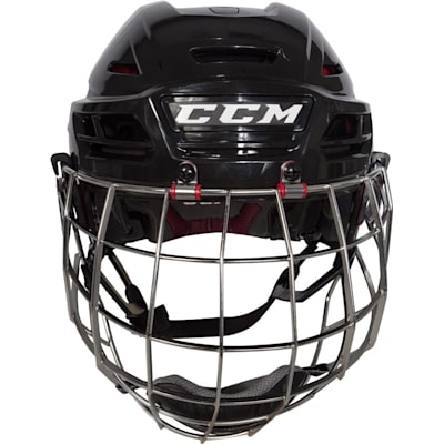 Front View (CCM Resistance Hockey Helmet Combo)