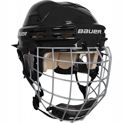 Black (Bauer 4500 Hockey Helmet Combo II)