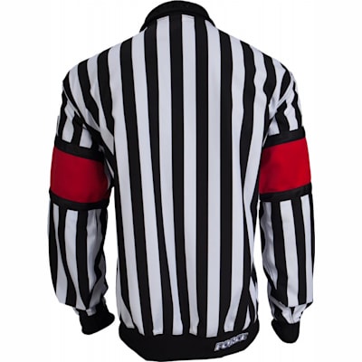 red referee shirt