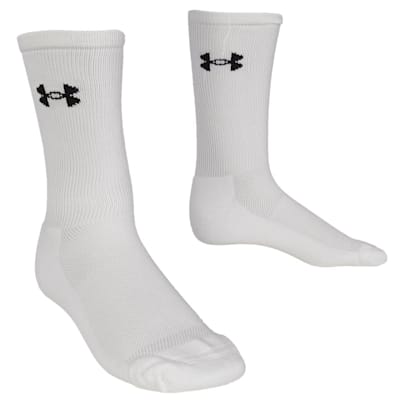 Under Armour Hockey Crew Socks (2 Pair) - Mens | Pure Hockey Equipment