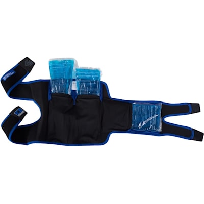 Inside View (Shock Doctor Ice Recovery Knee Wrap - Intermediate)